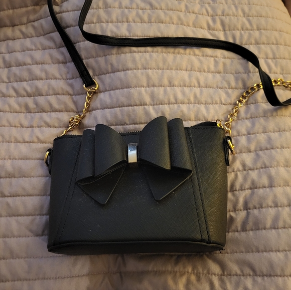 Double bow crossbody bag - Picture 1 of 2